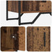 Bufet Maro 78 x 35.5 x 74.5 cm Lemn compozit - WALTI WALTI