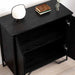 Bufet Negru 78 x 35.5 x 74.5 cm Lemn compozit - WALTI WALTI