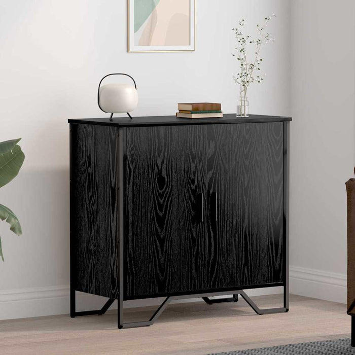 Bufet Negru 78 x 35.5 x 74.5 cm Lemn compozit - WALTI WALTI