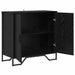 Bufet Negru 78 x 35.5 x 74.5 cm Lemn compozit - WALTI WALTI