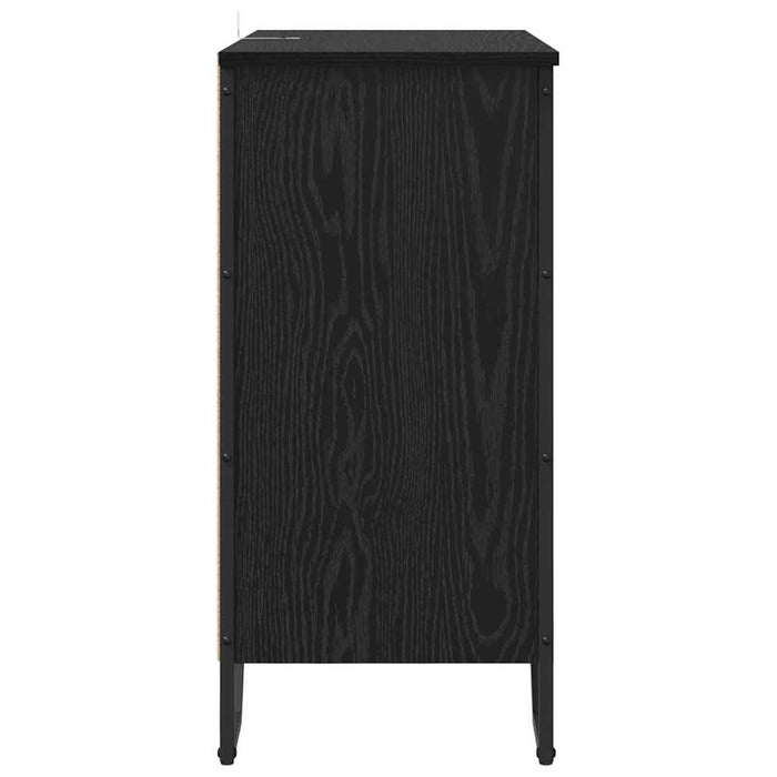 Bufet Negru 78 x 35.5 x 74.5 cm Lemn compozit - WALTI WALTI