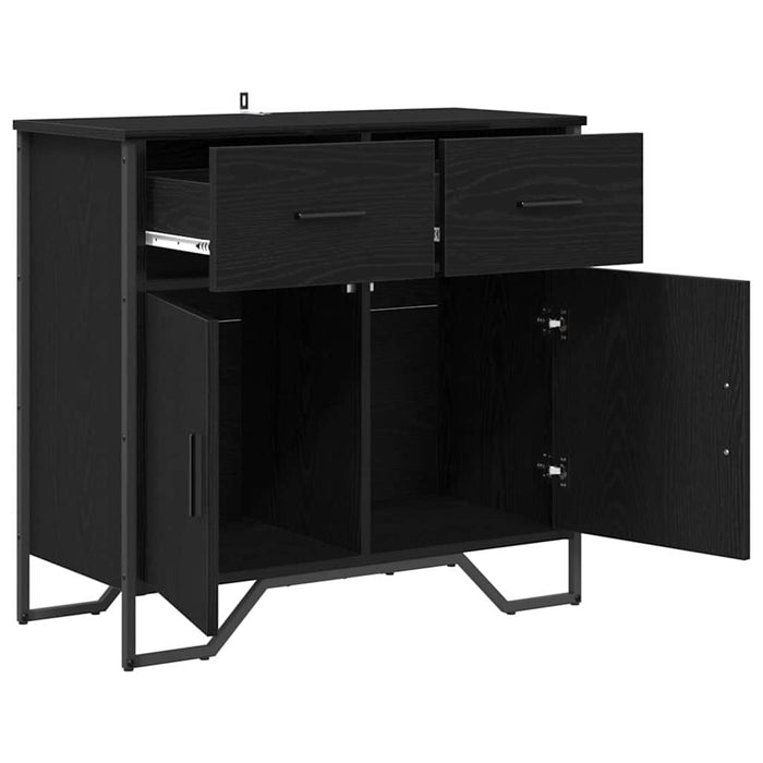 Bufet Stejar negru 79.5 x 35.5 x 74.5 cm Lemn compozit - WALTI WALTI