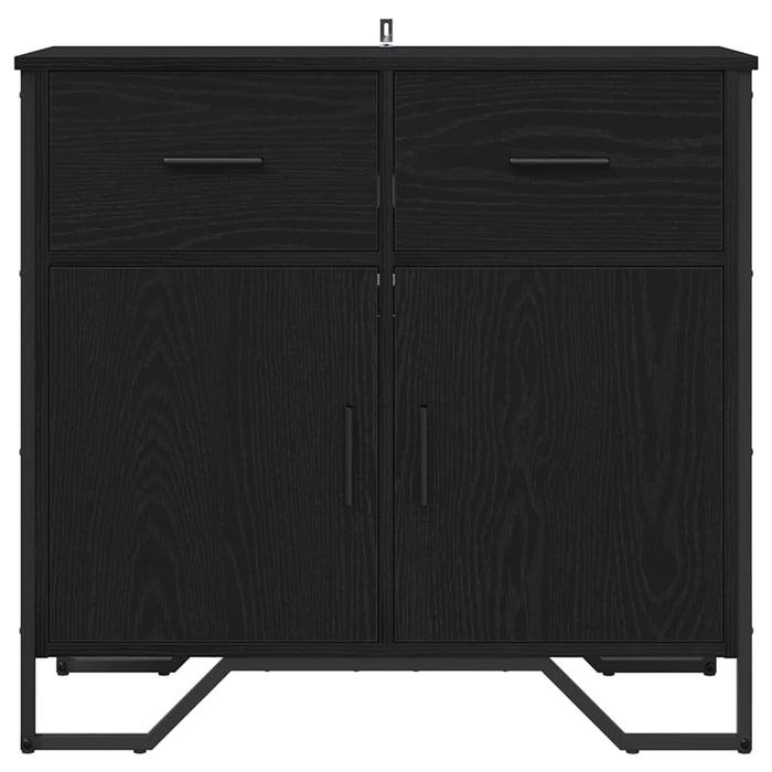 Bufet Stejar negru 79.5 x 35.5 x 74.5 cm Lemn compozit - WALTI WALTI
