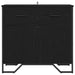 Bufet Stejar negru 79.5 x 35.5 x 74.5 cm Lemn compozit - WALTI WALTI