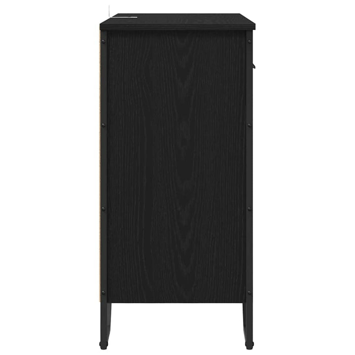 Bufet Stejar negru 79.5 x 35.5 x 74.5 cm Lemn compozit - WALTI WALTI
