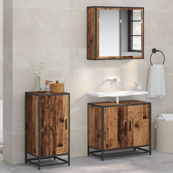Bufet Lemn vechi 35 x 35.5 x 76 cm Lemn compozit - WALTI WALTI