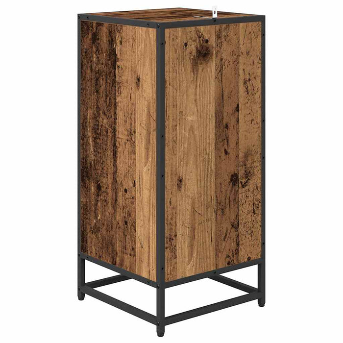 Bufet cu sertar Lemn vechi 35.5 x 35 x 76 cm Lemn compozit - WALTI WALTI
