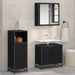 Set de mobilier pentru baie Stejar Negru 35 x 37,5 x 100 cm - WALTI WALTI