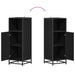 Set de mobilier pentru baie Stejar Negru 35 x 37,5 x 100 cm - WALTI WALTI