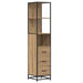 Set de mobilier pentru baie Stejar Artizanal 35 x 37,5 x 166 cm - WALTI WALTI