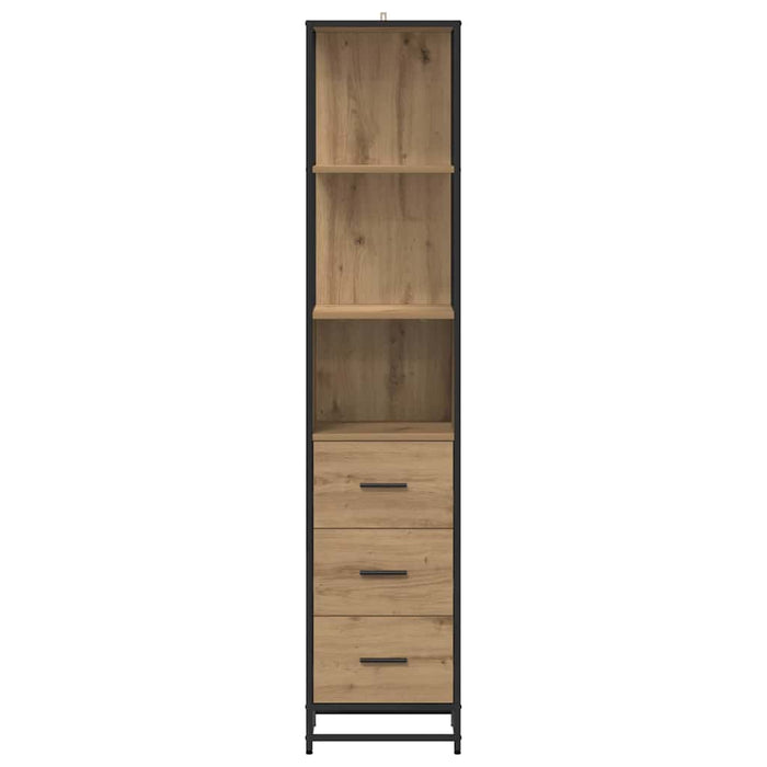 Set de mobilier pentru baie Stejar Artizanal 35 x 37,5 x 166 cm - WALTI WALTI
