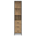 Set de mobilier pentru baie Stejar Artizanal 35 x 37,5 x 166 cm - WALTI WALTI