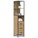 Set de mobilier pentru baie Stejar Artizanal 35 x 37,5 x 166 cm - WALTI WALTI