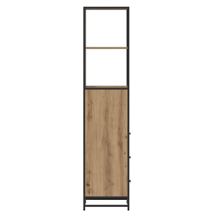 Set de mobilier pentru baie Stejar Artizanal 35 x 37,5 x 166 cm - WALTI WALTI