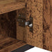 Raft de perete cu raft Pe perete Lemn vechi 65 x 20 x 60 cm - WALTI WALTI