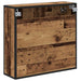 Raft de perete cu raft Pe perete Lemn vechi 65 x 20 x 60 cm - WALTI WALTI