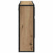 Raft de perete cu raft cu ușă Stejar Artizanal 65 x 20 x 60 cm - WALTI WALTI