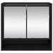 Raft de perete cu raft Pe perete Stejar Negru 65 x 20 x 60 cm - WALTI WALTI