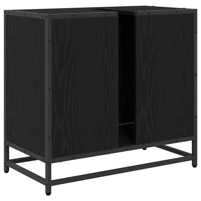 Dulap pentru Chiuveta de Baie Stejar Negru 65 x 33 x 60 cm - WALTI WALTI