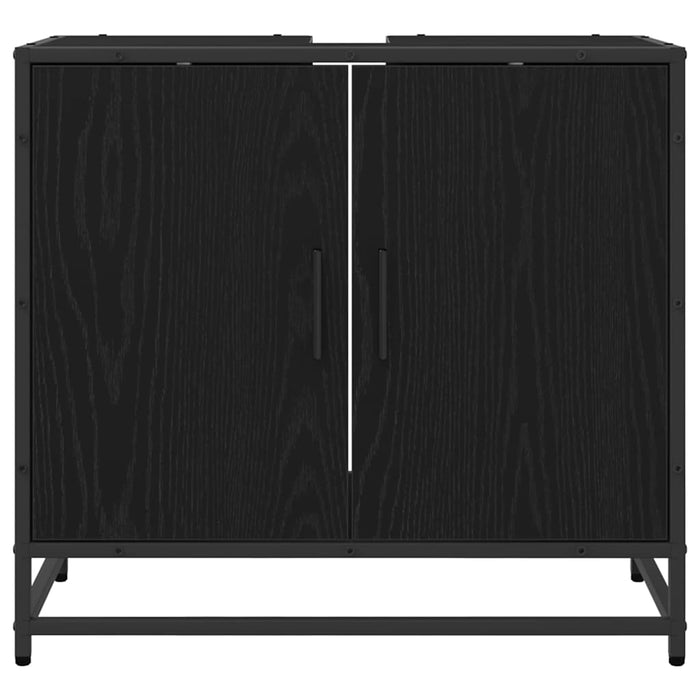 Dulap pentru Chiuveta de Baie Stejar Negru 65 x 33 x 60 cm - WALTI WALTI