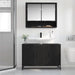 Dulap pentru Chiuveta de Baie Stejar negru 90 x 33 x 60 cm - WALTI WALTI