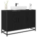 Dulap pentru Chiuveta de Baie Stejar negru 90 x 33 x 60 cm - WALTI WALTI