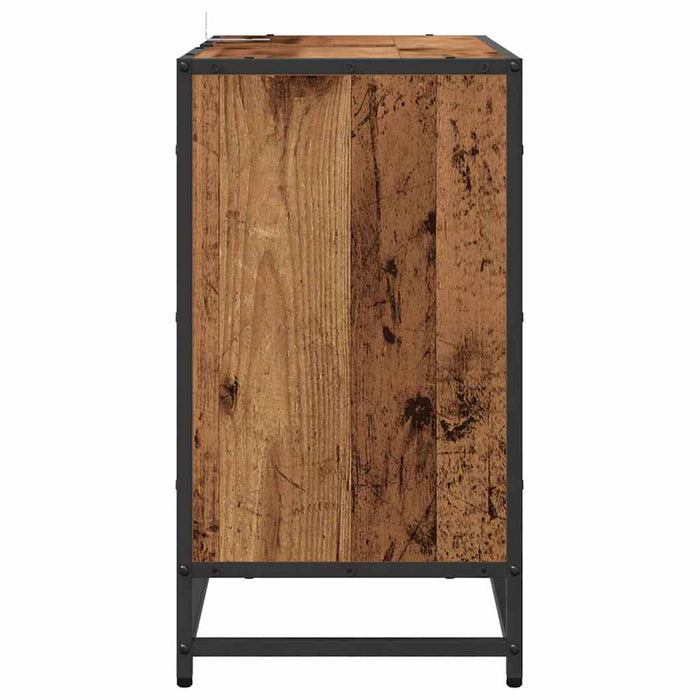 Dulap de Baie cu ușă Lemn Vechi 65 x 33 x 60 cm Lemn compozit - WALTI WALTI
