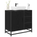 Dulap pentru Chiuveta de Baie Stejar negru 65 x 33 x 60 cm - WALTI WALTI