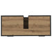 Dulap de Baie Stejar Artizanal 80 x 33 x 60 cm Lemn compozit - WALTI WALTI