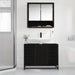 Dulap pentru Chiuveta de Baie Stejar negru 80 x 33 x 60 cm - WALTI WALTI