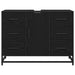 Dulap pentru Chiuveta de Baie Stejar negru 80 x 33 x 60 cm - WALTI WALTI