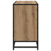 Dulap de Baie Stejar Artizanal 80 x 33 x 60 cm Lemn compozit - WALTI WALTI