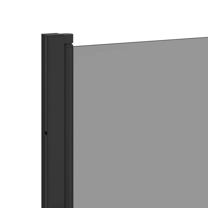 Încărcare duș Manual Negru 130 x 138 cm Sticlă ESG și aluminiu - WALTI WALTI