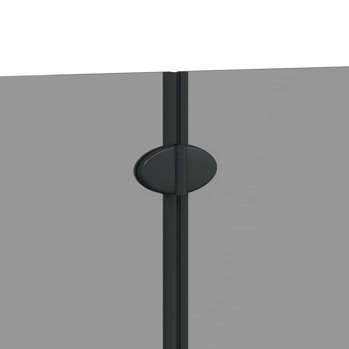 Încărcare duș Manual Negru 130 x 138 cm Sticlă ESG și aluminiu - WALTI WALTI