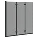 Încărcare duș Manual Negru 130 x 138 cm Sticlă ESG și aluminiu - WALTI WALTI