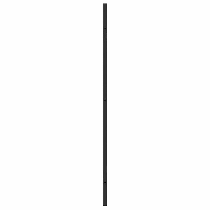 Încărcare duș Manual Negru 130 x 138 cm Sticlă ESG și aluminiu - WALTI WALTI