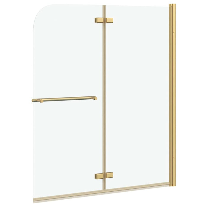 Încărcare duș Manual Auriu 120 x 140 cm Sticlă ESG și aluminiu - WALTI WALTI