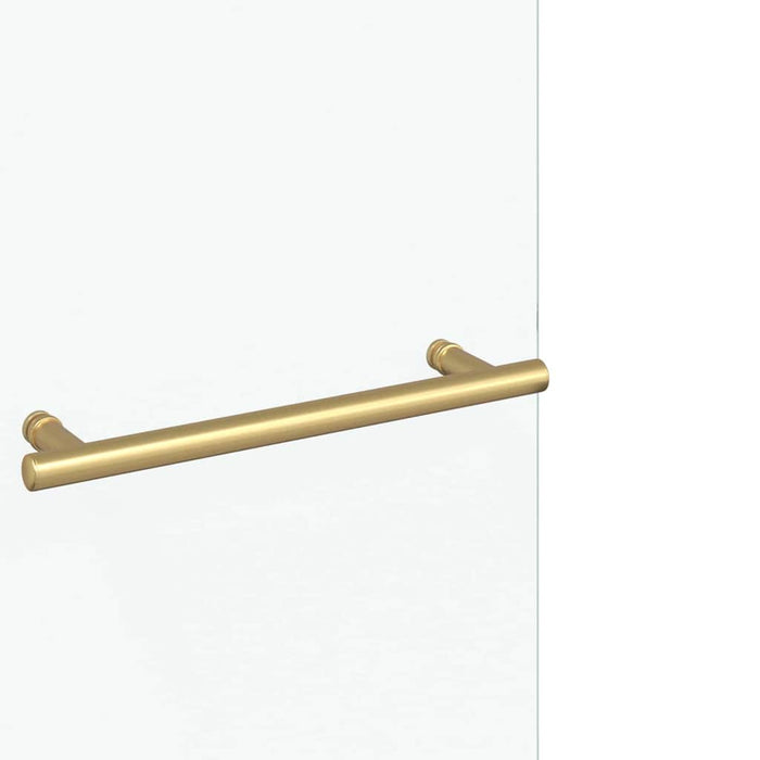 Încărcare duș Manual Auriu 95 x 140 cm Sticlă ESG și aluminiu - WALTI WALTI