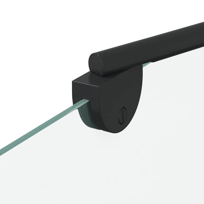 Încercuire pentru baie Geometric Manual Negru 120 x 67 x 129 cm - WALTI WALTI