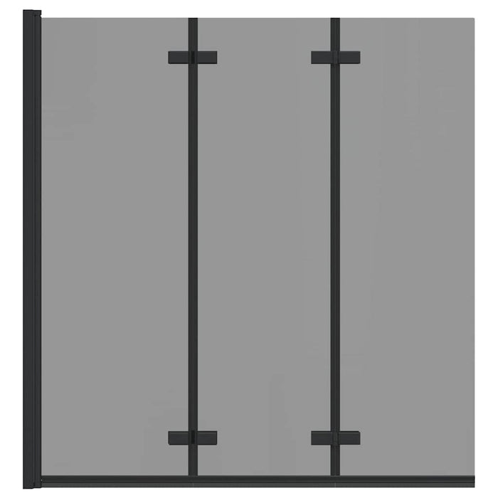 Încărcare duș Manual Negru 130 x 138 cm Sticlă ESG și aluminiu - WALTI WALTI