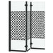 Încărcare duș Negru și transparent 130 x 130 cm sticlă securizată - WALTI WALTI