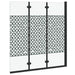 Încărcare duș Negru și transparent 130 x 130 cm sticlă securizată - WALTI WALTI