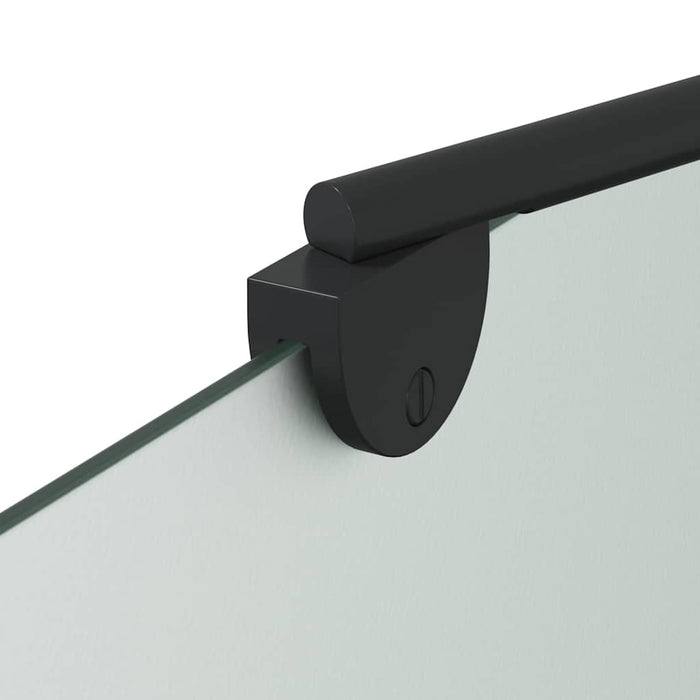 Încărcare duș Negru 120 x 68 x 130 cm Sticlă ESG și aluminiu - WALTI WALTI