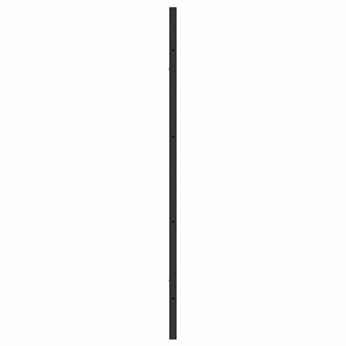 Ecran de baie pentru duș Negru 68 x 130 cm Sticlă întărită - WALTI WALTI