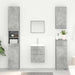 Dulap de chiuvetă Gri din beton 38,5 x 41 x 48 cm Lemn compozit - WALTI WALTI