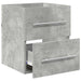 Dulap de chiuvetă Gri din beton 38,5 x 41 x 48 cm Lemn compozit - WALTI WALTI