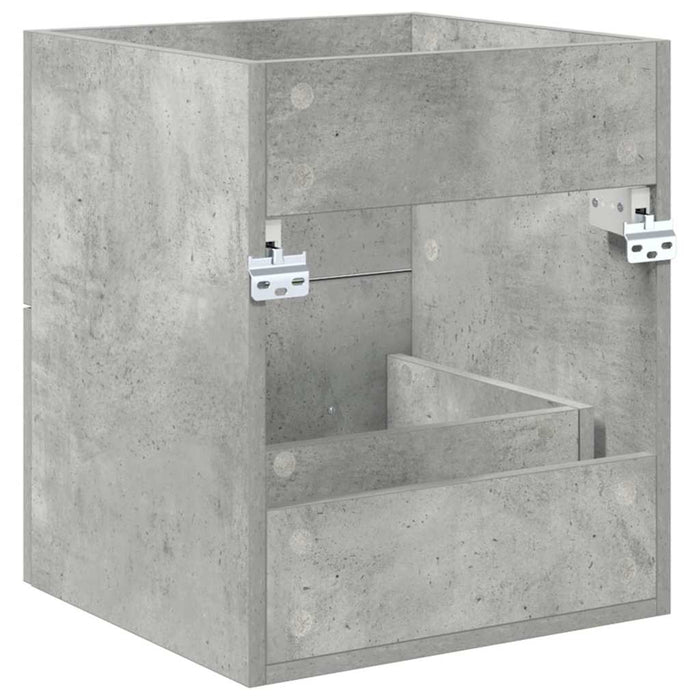 Dulap de chiuvetă Gri din beton 38,5 x 41 x 48 cm Lemn compozit - WALTI WALTI