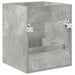 Dulap de chiuvetă Gri din beton 38,5 x 41 x 48 cm Lemn compozit - WALTI WALTI