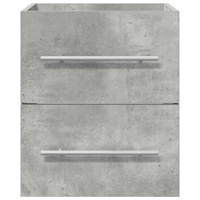 Dulap de chiuvetă Gri din beton 38,5 x 41 x 48 cm Lemn compozit - WALTI WALTI