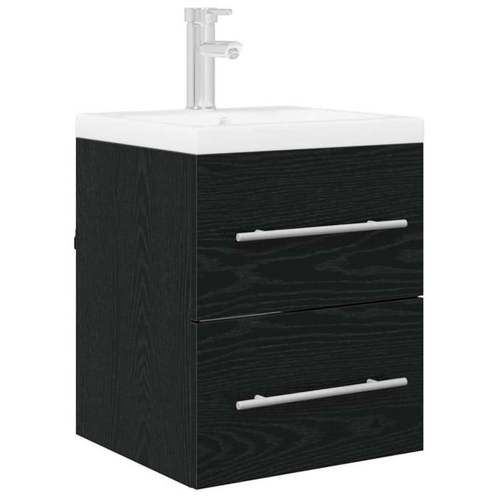 Dulap de chiuvetă Stejar Negru 38,5 x 41 x 48 cm Lemn compozit - WALTI WALTI